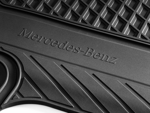 Original Mercedes-Benz Allwettermatten LL/RL, schwarz 3