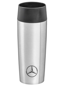 Isolierbecher, 0,36 l, silberfarben ; schwarz, Edelstahl ; Kunststoff, emsa B67872874 (1) 1