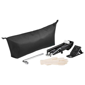 Schwarze Tasche mit Werkzeug 1