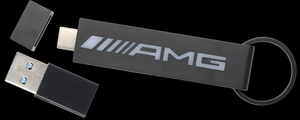 Original Mercedes-AMG USB-C-Stick 64 GB – Schneller Speicher & Schlüsselanhänger 1