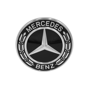 MB Stern Abdeckung Emblem Motorhaube, schwarz W203 2