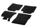 Veloursmatten EXCLUSIV, 4-teilig, schwarz – Mercedes-Benz S-Klasse X222
