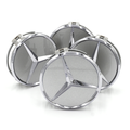 Mercedes-Benz Satz Radnabendeckel, silber