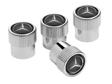 Mercedes-Benz Ventilzierkappen 4er Set, Stern-Logo