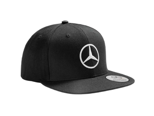Flat Brim Cap, schwarz, 80% Polyacryl ; 20% Wolle B66953170 (1)