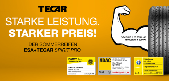 TECAR Sommerreifen